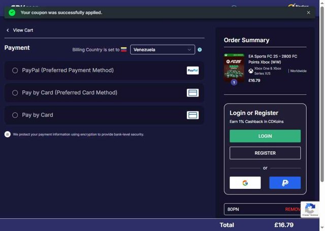 Loaded checkout page showing Loaded discount code box | Screenshot taken by SimplyCodes community member on Aug 19, 2025