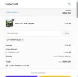 THANKYOU20 coupon verification screenshot