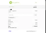 CHECKOUT15 coupon verification screenshot