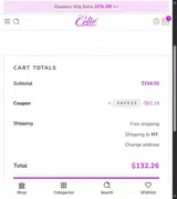 SAVE32 coupon verification screenshot