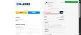 CellCore Biosciences coupon verification screenshot