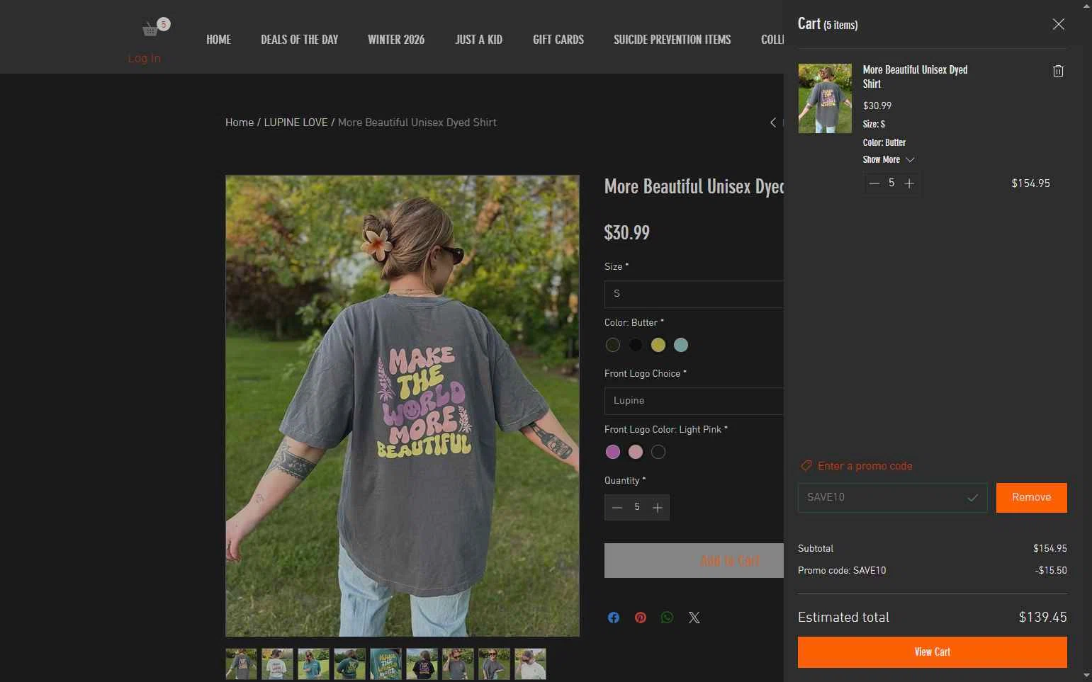 CFC WEAR checkout page showing CFC WEAR promo code box | Screenshot taken by SimplyCodes community member on Jan 27, 2026