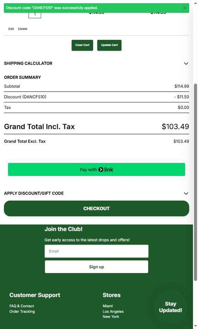 Classic Football Shirts UK checkout page showing Classic Football Shirts UK promo code box | Screenshot taken by SimplyCodes community member on Sep 9, 2025