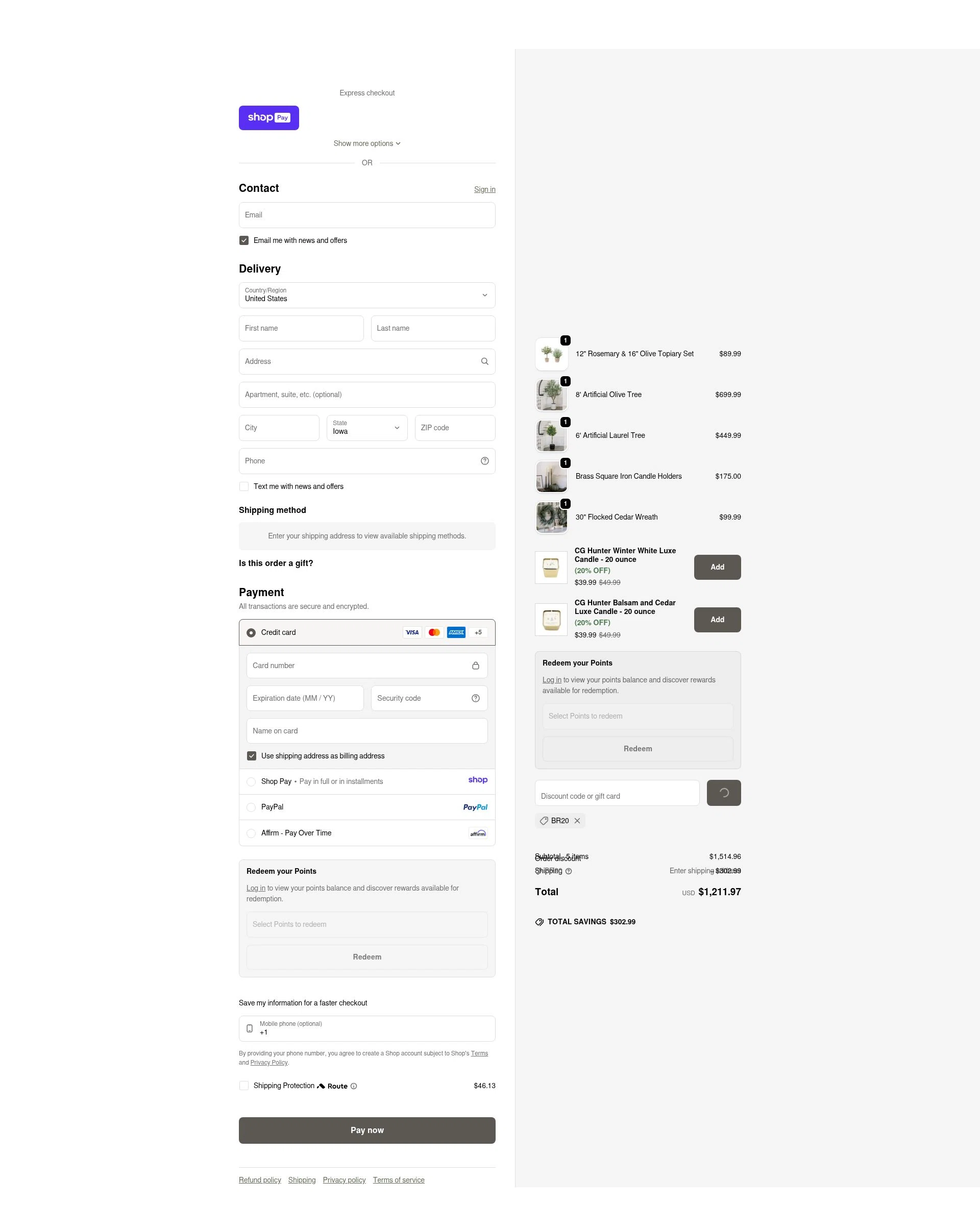 CG Hunter checkout page showing CG Hunter promo code box | Screenshot taken by SimplyCodes community member on Jan 10, 2026