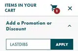 Chaco coupon verification screenshot