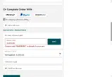 BARKBARK coupon verification screenshot