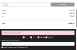Challenge Targets coupon verification screenshot