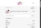 Chameleon Colors coupon verification screenshot