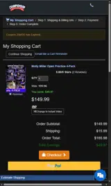 25bf35 coupon verification screenshot