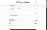 Chance Loves coupon verification screenshot