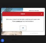 WEL511111 coupon verification screenshot