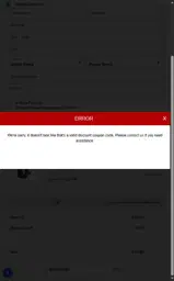 WEL510945 coupon verification screenshot