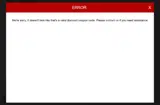 FASTBF20 coupon verification screenshot