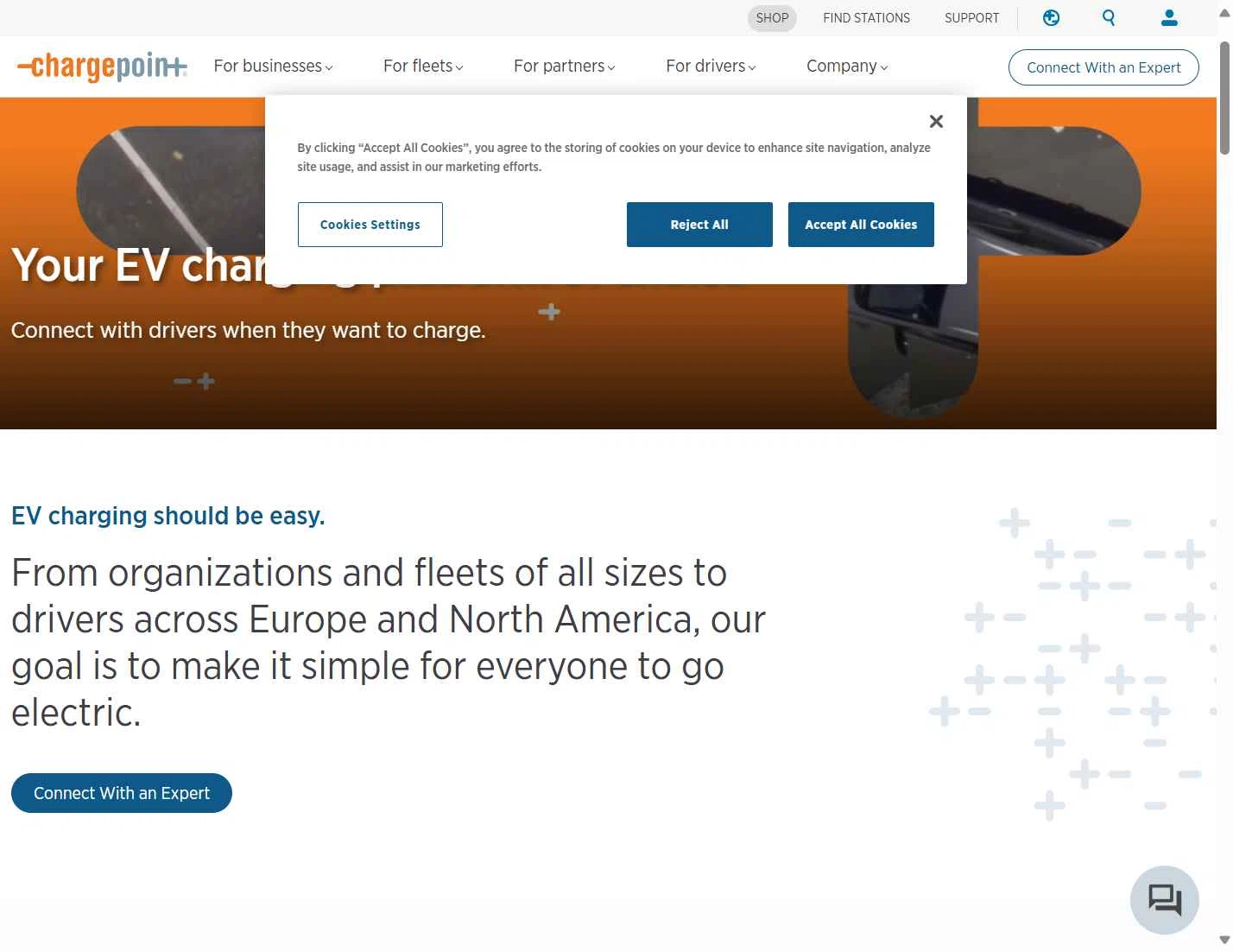 Charge Point checkout page showing Charge Point promo code box | Screenshot taken by SimplyCodes community member on Oct 13, 2025