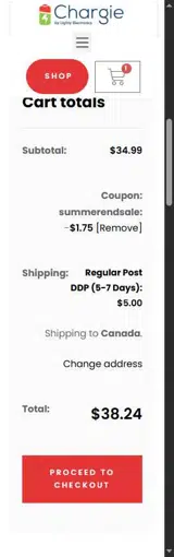 summerendsale coupon verification screenshot