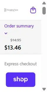 MYCART10 coupon verification screenshot