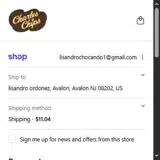 Charles Chips coupon verification screenshot