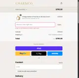 Charmco coupon verification screenshot