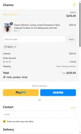 MA10 coupon verification screenshot