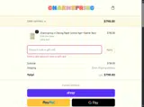 Charmspring coupon verification screenshot