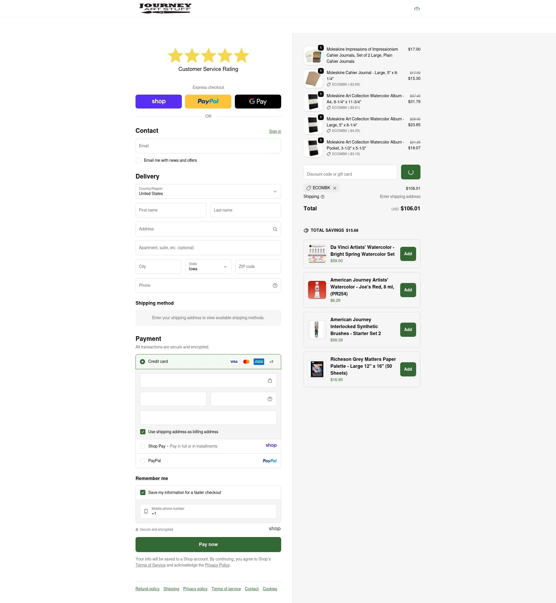 Cheap Joe's checkout page showing Cheap Joe's coupon code box | Screenshot taken by SimplyCodes community member on Jan 9, 2026
