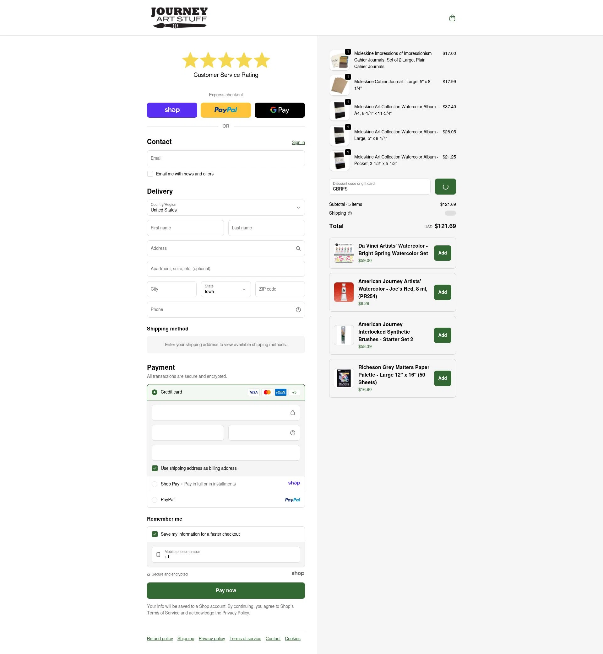 Cheap Joe's checkout page showing Cheap Joe's coupon code box | Screenshot taken by SimplyCodes community member on Jan 4, 2026