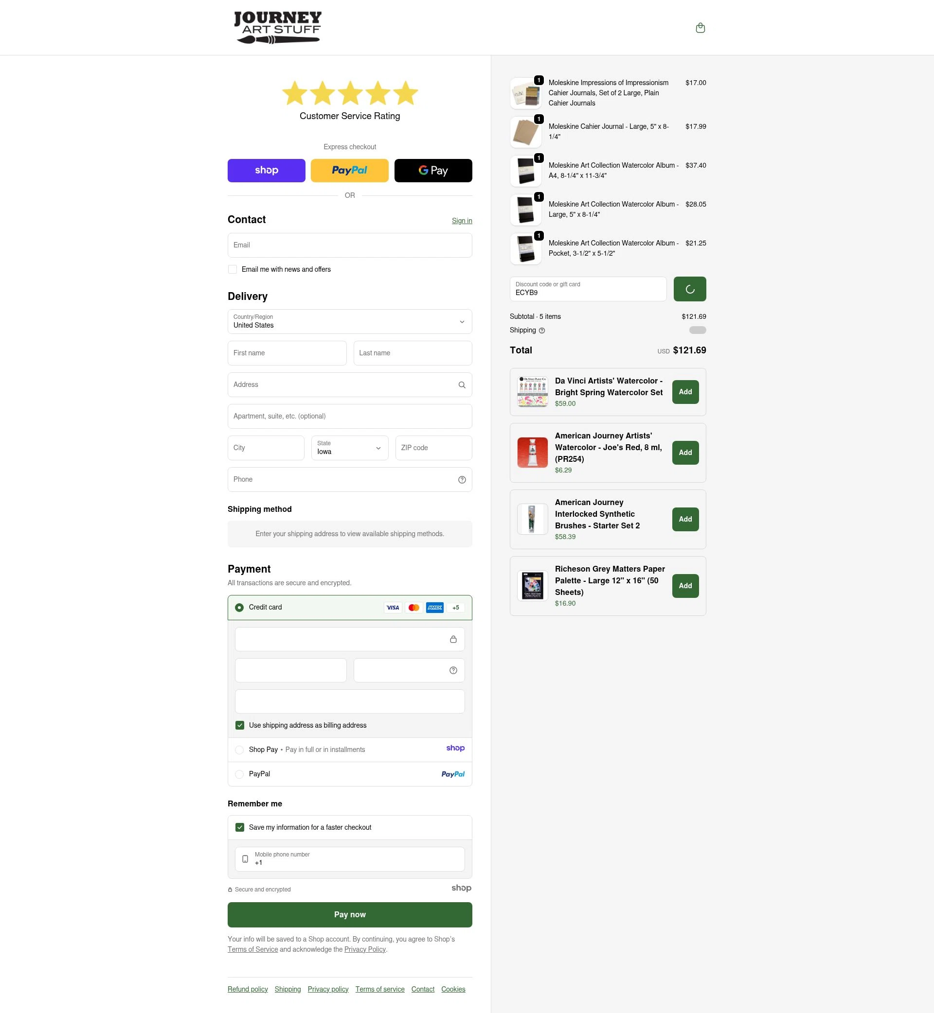 Cheap Joe's checkout page showing Cheap Joe's coupon code box | Screenshot taken by SimplyCodes community member on Jan 4, 2026