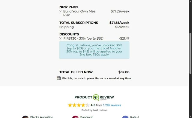 Chefgood checkout page showing Chefgood promo code box | Screenshot taken by SimplyCodes community member on Aug 31, 2025