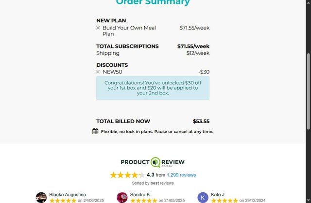 Chefgood checkout page showing Chefgood promo code box | Screenshot taken by SimplyCodes community member on Aug 31, 2025