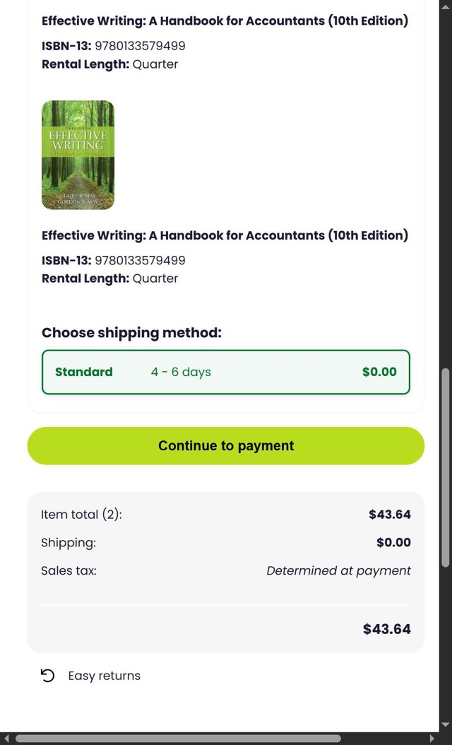 Chegg checkout page showing Chegg discount code box | Screenshot taken by SimplyCodes community member on Jul 11, 2025