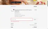 DANCE25 coupon verification screenshot