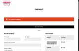 30CUSTOM coupon verification screenshot