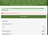 INTERNATIONAL25 coupon verification screenshot