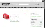 NHLSURVEY15 coupon verification screenshot