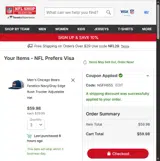 NSFH655 coupon verification screenshot