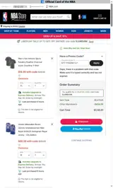 Chicago Bulls coupon verification screenshot