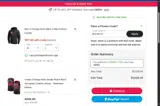 BUCKETS coupon verification screenshot
