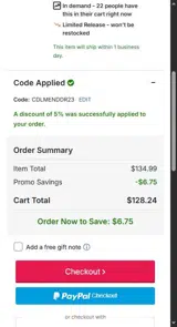 Chicago Bulls coupon verification screenshot