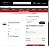 Chicagoland Speedway coupon verification screenshot