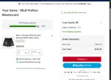Chicago White Sox coupon verification screenshot