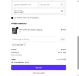 ALLHOLLOWS coupon verification screenshot