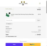 CHIC10 coupon verification screenshot
