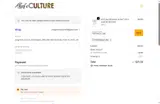 FORTHECULTURE coupon verification screenshot