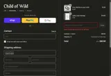 Child of Wild coupon verification screenshot
