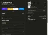 Child of Wild coupon verification screenshot