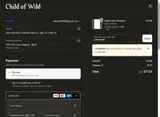 Child of Wild coupon verification screenshot