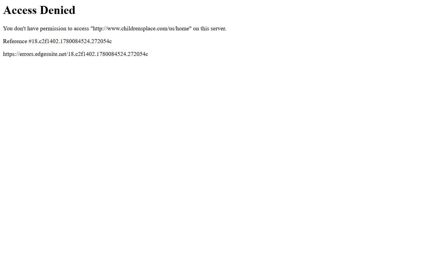 Verification screenshot for 20% Off Storewide at The Children's Place at The Children's Place — 23d ago