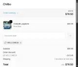 welcome28 coupon verification screenshot