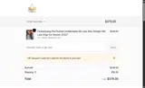 VIP coupon verification screenshot