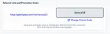 bonus50 coupon verification screenshot